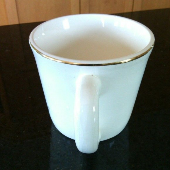 Vintage BSA Boy Scouts of America Coffee Mug Gold Trim Cup Put Han Sen Council - Picture 13 of 16